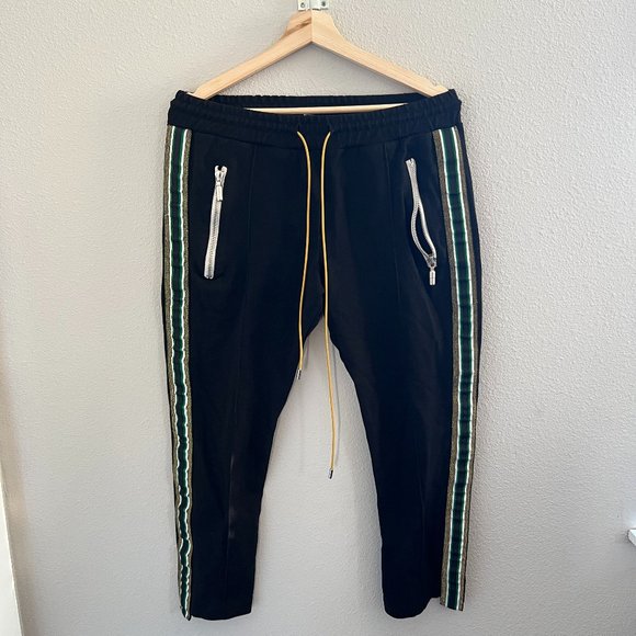 TRAXEDO PANTS W/ CONTRASTING SIDE BANDS - Picture 1 of 8